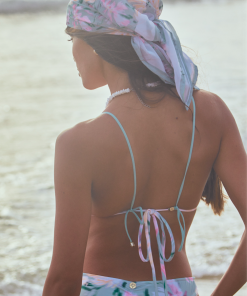 Tropical flower bandana